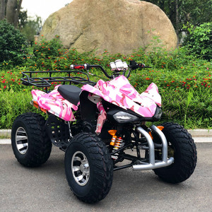 <span class=keywords><strong>Quad</strong></span> 4 roues camouflage <span class=keywords><strong>rose</strong></span>, 4 temps, tout-terrain, avec porte-bagages arrière pour loisirs en plein air, 200cc ATV - Product Image 2