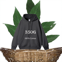 Fabricant de vêtements OEM ODM – Sweat à capuche tricoté en coton 350 GSM, coupe oversize avec poche kangourou, délavage automnal, faible MOQ pour hommes