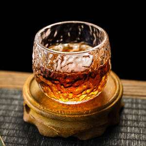 La tasse à thé en <span class=keywords><strong>verre</strong></span> épaississant résistant à la chaleur à grain marteau n'est pas une tasse à thé en <span class=keywords><strong>verre</strong></span> isolé à chaud - Product Image 4