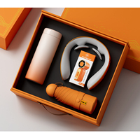 Coffrets Cadeaux Personnalisés de Luxe Promotionnels : Bouteille Isotherme, Ventilateur Portable Rechargeable – Idées Cadeaux d'Entreprise Personnalisés pour Petites Entreprises