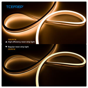 Tira de LED de Neón Flexible IP67 2NC0612F, Curvatura Lateral Moderna, 30 mm de Diámetro, 5 m de Corte, 8 W/M, CRI>90, 2700K-6500K, Alto Lumen, 3 Años de Garantía - Product Image 3