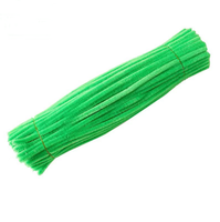 En gros, Tiges de chenille artisanales, diamètre 8 mm, 30 cm, bandes velours moelleuses et duveteuses, pour projets artistiques et bricolage pour enfants
