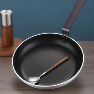 Wok Multifunzionale Sunmax in Alluminio e Acciaio Inox Antiaderente per Uso Domestico, Cucina, Hotel e Ristorante (Spessore 3-5MM) Varie Dimensioni - Product Image 3