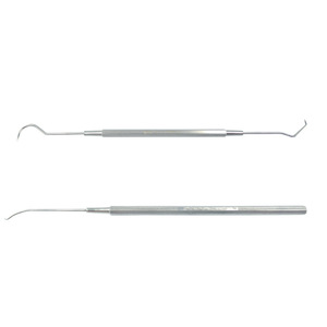 Sondas Dentales Startease de Acero Inoxidable Sin Recubrimiento, Palillos Dentales Manuales, Sondas de Limpieza Dental de Cabeza Simple/Doble - Product Image 1
