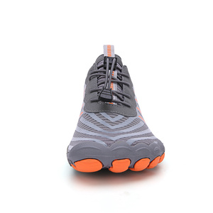 <span class=keywords><strong>Chaussures</strong></span> <span class=keywords><strong>de</strong></span> randonnée, <span class=keywords><strong>de</strong></span> surf, <span class=keywords><strong>de</strong></span> natation, <span class=keywords><strong>de</strong></span> marche aquatique et <span class=keywords><strong>de</strong></span> plage unisexes respirantes à cinq <span class=keywords><strong>doigts</strong></span> <span class=keywords><strong>avec</strong></span> empeigne en maille et semelle extérieure en caoutchouc - Product Image 2