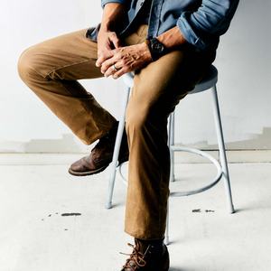 New Arrival 8.5oz Casual Comfortable Work Pants Vintage Custom Men <b>Waxed</b> <b>Canvas</b> Pant - Product Image 3