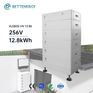 โปรโมชั่นร้อนแรง ELEBOX HV-12.8K 256V 300AH ระบบกักเก็บพลังงานภายในบ้าน แบตเตอรี่แรงดันสูงคุณภาพพรีเมียม Bettenergy ดีไซน์แบบเรียงซ้อนได้ ELEBOX-HV - Product Image 1