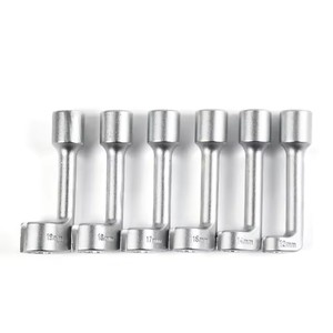 12pt 1/2" Drive L-Type Diesel Injector <strong>Fuel</strong> <strong>Line</strong> Sockets Wrench <strong>Set</strong> 12/14/16/17/18/19mm - Product Image 3
