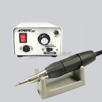 Machine à ongles électrique professionnelle originale Strong 90 102L, 35000 tr/min, outil de manucure et de polissage des ongles