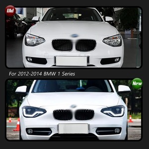 F20 aggiornamento faro per <span class=keywords><strong>BMW</strong></span> serie 1 2012-2015 116i <span class=keywords><strong>118i</strong></span> 125i faro a LED proiettore lente dinamica indicatori di direzione luci auto