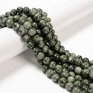 Perlina di cristallo giallo naturale <span class=keywords><strong>verde</strong></span> grezzo 8mm 10mm perline di <span class=keywords><strong>pietra</strong></span> rotonde lisce per creazione di gioielli bracciale - Product Image 1
