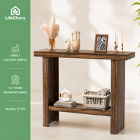 Table console moderne personnalisable, table étroite pour canapé, pour entrée, meubles de couloir directement de l'usine, design durable