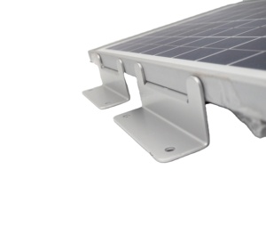 ตัวยึดแผงโซล่าเซลล์อลูมิเนียมพร้อมขาตั้งสำหรับระบบพลังงานแสงอาทิตย์ RV หลังคาเรือติดตั้งง่ายสำหรับระบบพลังงานแสงอาทิตย์ - Product Image 1