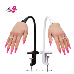 <span class=keywords><strong>Mano</strong></span> de práctica de <span class=keywords><strong>uñas</strong></span> de silicona <span class=keywords><strong>Mano</strong></span> de maniquí ajustable y <span class=keywords><strong>realista</strong></span> <span class=keywords><strong>para</strong></span> entrenamiento profesional de Arte de <span class=keywords><strong>uñas</strong></span> Ideal - Product Image 1