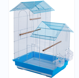 Dekoratif tel asılı kuş üreme kafesi - Product Image 1