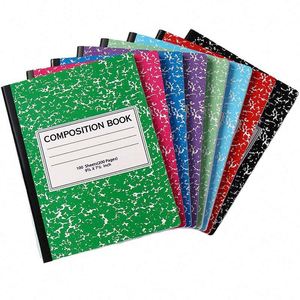 Carnets de notes imprimés en gros pour le bureau, 100 feuilles, avec couverture en cuir PU et papier sans bois, pour étudiants - Product Image 1
