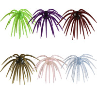 Appât en forme d'ormeau de mer 13cm 18g, appât souple Luya en TPE, imitation d'ormeau de mer, appât souple en forme d'insecte flottant pour la pêche