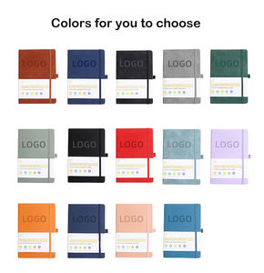 แท็บทอง200หน้าสั่งทำได้ A4ขนาดใหญ่สมุดโน้ตเกลียวผูกแบบ A5พรีเมี่ยมจากโรงงานจีนสีชมพู - Product Image 3