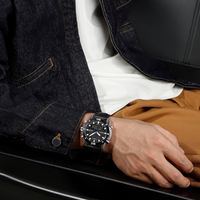 NAVIFORCE Officiel 9294 Montre Homme à Affichage Analogique-Numérique à Quartz Lumineuse avec Fonction Double Heure Sport Décontracté
