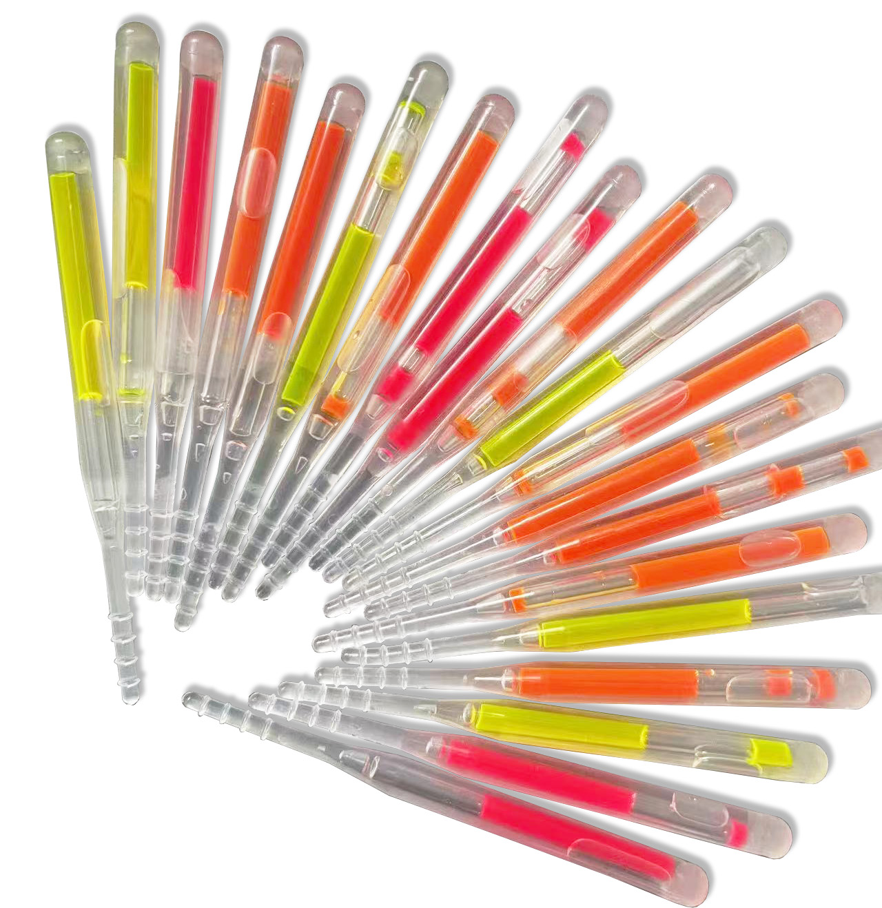 Thread round head color mixing