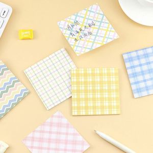 HengXin Memo <b>Pad</b> Loose Leaf Cute School Supplies Notepad With Grid Colorful Stationery 3*3inch - Product Image 2