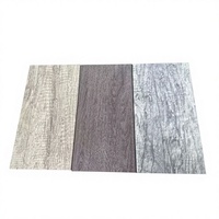 Revêtement de terrasse en composite bois-CPVC 3D de luxe, fabriqué en Chine, pour piscine, jardin, terrasse, revêtement de sol en PVC