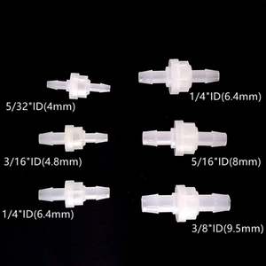 Plastic Non Return Valve <b>Liquid</b> Air One Way Small Ball Check Valve FKM/EPDM/<b>Silicone</b> Spring Check Valve - Product Image 5