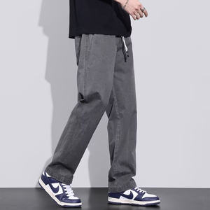 Jeans en denim à rayures droites pour homme - style individuel - Product Image 6