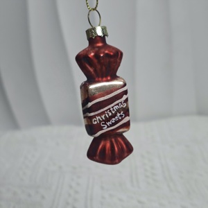 Hot Selling Hand Blown Classic Yellow Bubble Gum Glass Ornament Suitable for Christmas Home Decor - Product Image 5