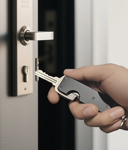 2025 Phong Cách Mới Tìm Thấy Mỏng Của Tôi Chìa Khóa Xe Trường Hợp Key Wallet Thông Minh Key Organizer Với Tracker Tùy Chỉnh Kim Loại Người Giữ Chìa Khóa Labubu - Product Image 4