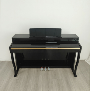 Piano numérique YM-A88 88 touches avec couvercle coulissant et 3 pédales, son stéréo 3D - Product Image 2