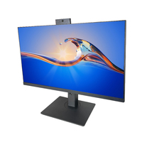 Monitor plano ODM OEM 23,8/27 ''con elevación FHD y micrófono Cámara de 500 megapíxeles Monitor de pantalla para juegos de computadora y altavoz