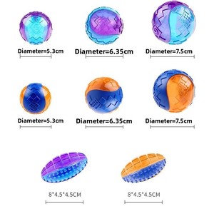Juguete para Perros con Sonido para Aliviar el Aburrimiento, <span class=keywords><strong>Pelota</strong></span> Chirriante Interactiva, Duradera y Resistente a Mordeduras, Venta al por Mayor - Product Image 6