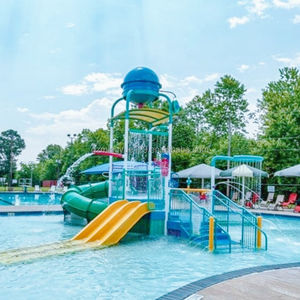 <span class=keywords><strong>Spa</strong></span> Interactive Splash Pad <span class=keywords><strong>Aqua</strong></span> Play Pulvérisation Toboggan avec Seaux Basculants pour Parc à Thème Enfants - Product Image 1