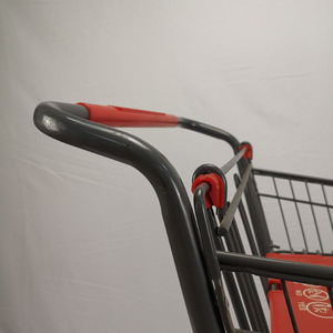 Hot bán 125L thị trường siêu thị hàng tạp hóa mua sắm xe với Heavy Duty bánh xe - Product Image 4