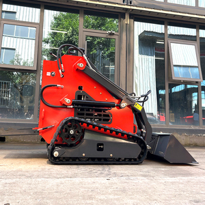 Miễn phí vận chuyển Trung Quốc các nhà sản xuất bán Kubota/Yanmar động cơ 1ton 1000kg Mini Skid chỉ đạo Bộ nạp với 4 trong <span class=keywords><strong>1</strong></span> xô - Product Image 4