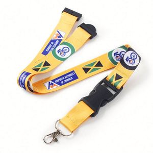 Cordón Personalizado de Poliéster para Sublimación, Cordón para el Cuello de Color Personalizado, Porta Identificaciones con Nombre de Marca, Cordones con Logotipo - Product Image 5