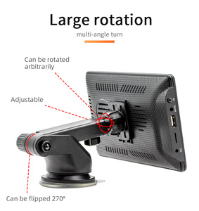 Icreative Lecteur universel 7 pouces Carplay Écran tactile Multimédia Vidéo Android Auto Autoradio Système de navigation FM DSP - Product Image 4