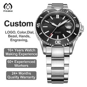 Montre de plongée automatique pour homme, cadran bleu, 38 mm, 1000 m, <span class=keywords><strong>Steeldive</strong></span>, fabrication chinoise - Product Image 5