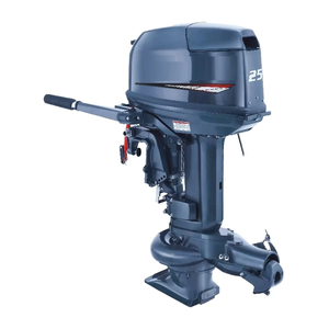 Двухтактный лодочный мотор 15 л.с., 30 л.с., 40 л.с. с распылительным насосом, длинный вал, бензиновый - Product Image 1