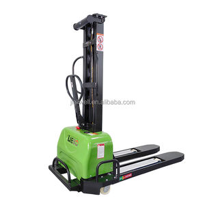 Apiladores de carga automática LIEBO, carretilla elevadora portátil de elevación de carga automática de 0,7 toneladas, apilador semieléctrico, precio bajo - Product Image 5