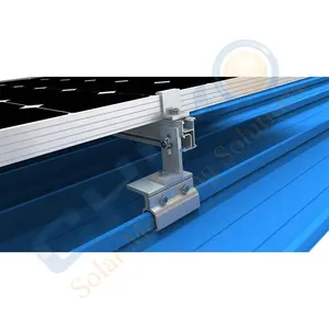 太阳能安装夹太阳能光伏安装支架/套件，用于金属klip-lok屋顶光伏系统