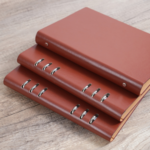 Taccuino in Pelle con Penna, Rilegatura a Spirale, Pagine Staccabili, Diario in Pelle, Carta Artistica, <span class=keywords><strong>Dimensioni</strong></span> Personalizzabili - Product Image 3