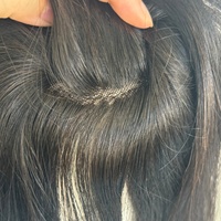 Extensions de cheveux en micro-anneaux avec perles monofilament vierges, légères, sans colle/clip, pour cuir chevelu sensible