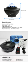 Offre Spéciale En stock Smart Led Proiettore Galassia Galaxy Led Projecteur Étoile Ciel Étoilé Chambre Étoile Projecteur De Lumière Avec Télécommande