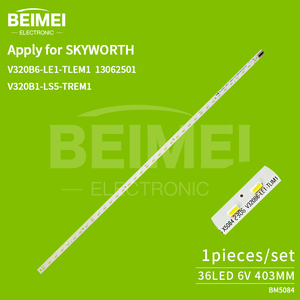 Striscia <span class=keywords><strong>LED</strong></span> per Retroilluminazione TV Compatibile con SKYWORTH 32E550D <span class=keywords><strong>Panasonic</strong></span> TX-L32BL6B TX-L32BL6E V320B6-LE1-TLEM1 V320B1-LS5-TREM1 - Product Image 2