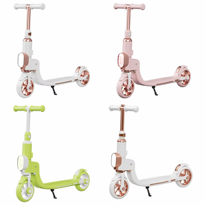 <span class=keywords><strong>Trottinette</strong></span> électrique pour enfants avec frein à pied, deux roues en PU, en alliage d'aluminium, avec lumière LED - Vente en gros - Product Image 3