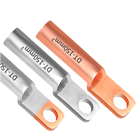 DTF Série 95 Cosses en cuivre à usage intensif-Bornes carrées étamées pour connexions MCCB 95mm ²