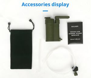 <span class=keywords><strong>Filtre</strong></span> à <span class=keywords><strong>eau</strong></span> <span class=keywords><strong>potable</strong></span> Survival Outdoor Water Purifier Portable outdoor home pack d'urgence avec <span class=keywords><strong>filtre</strong></span> à <span class=keywords><strong>eau</strong></span> - Product Image 6