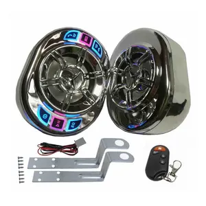Bt Motorcycle Speakers Electric Motorcycle Audio With Remote Control